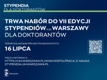 Stypendia dla doktorantów